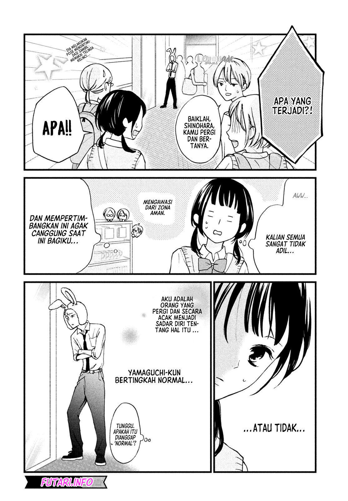 Yamaguchi-kun wa Warukunai Chapter 5 - halaman 14