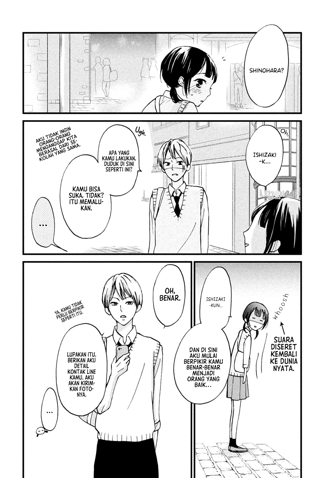 Yamaguchi-kun wa Warukunai Chapter 5 - halaman 22