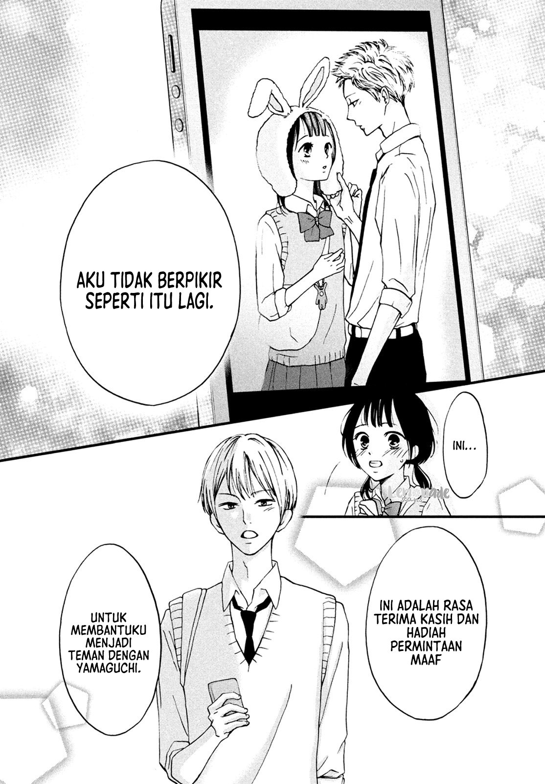 Yamaguchi-kun wa Warukunai Chapter 5 - halaman 24