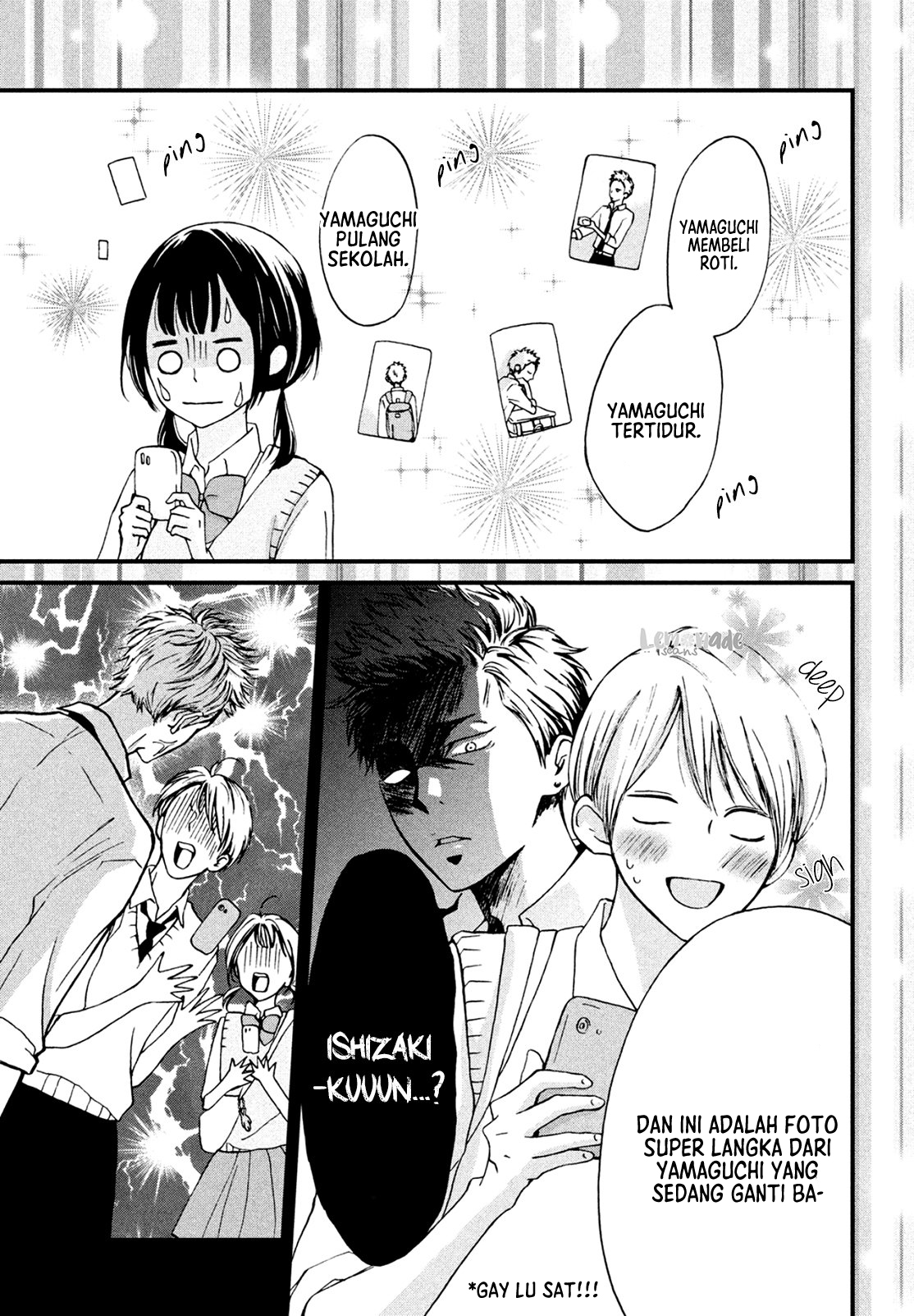 Yamaguchi-kun wa Warukunai Chapter 5 - halaman 27