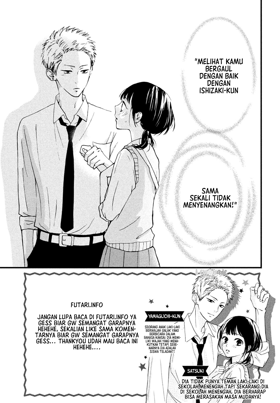 Yamaguchi-kun wa Warukunai Chapter 5 - halaman 3