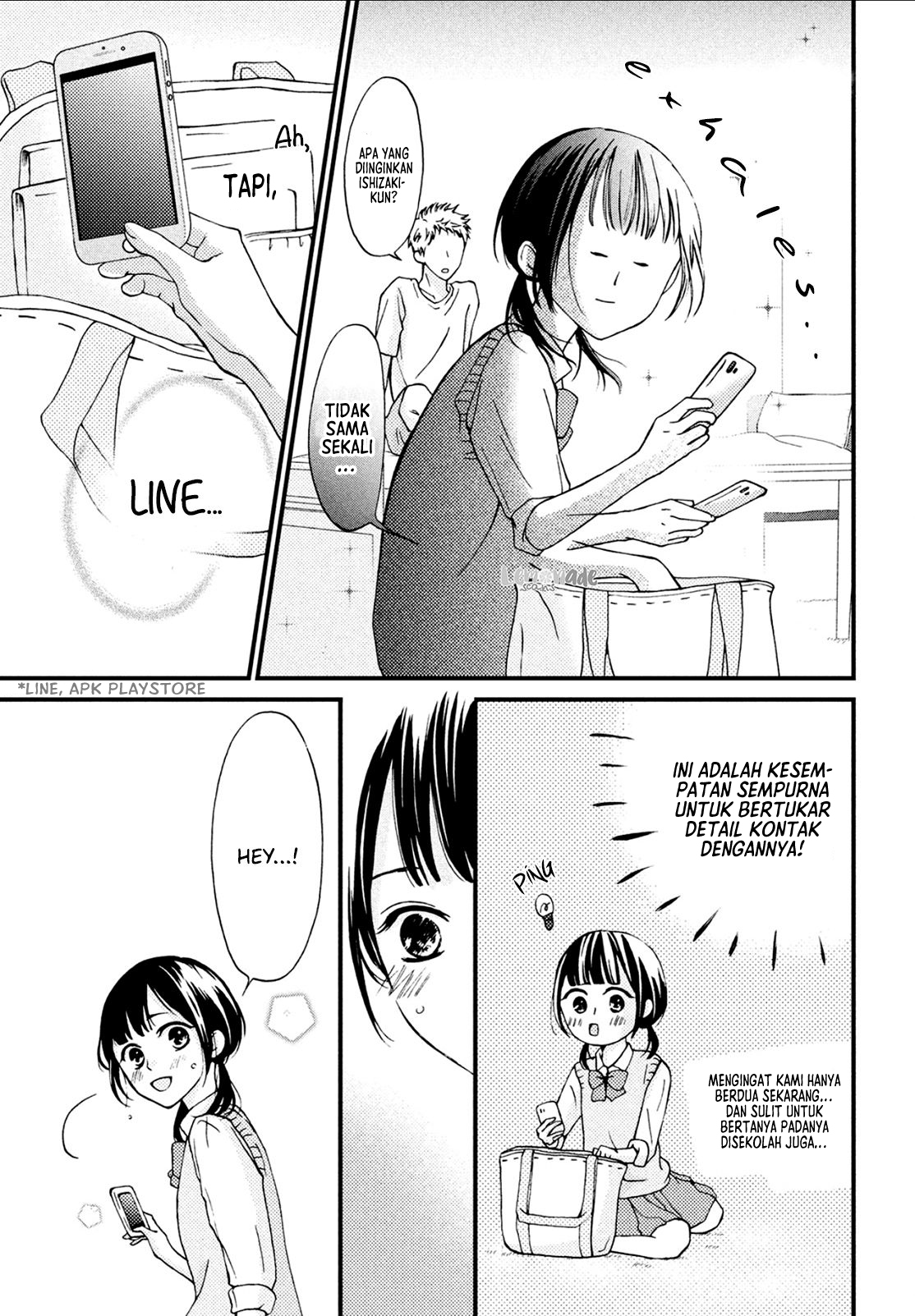 Yamaguchi-kun wa Warukunai Chapter 6 - halaman 23