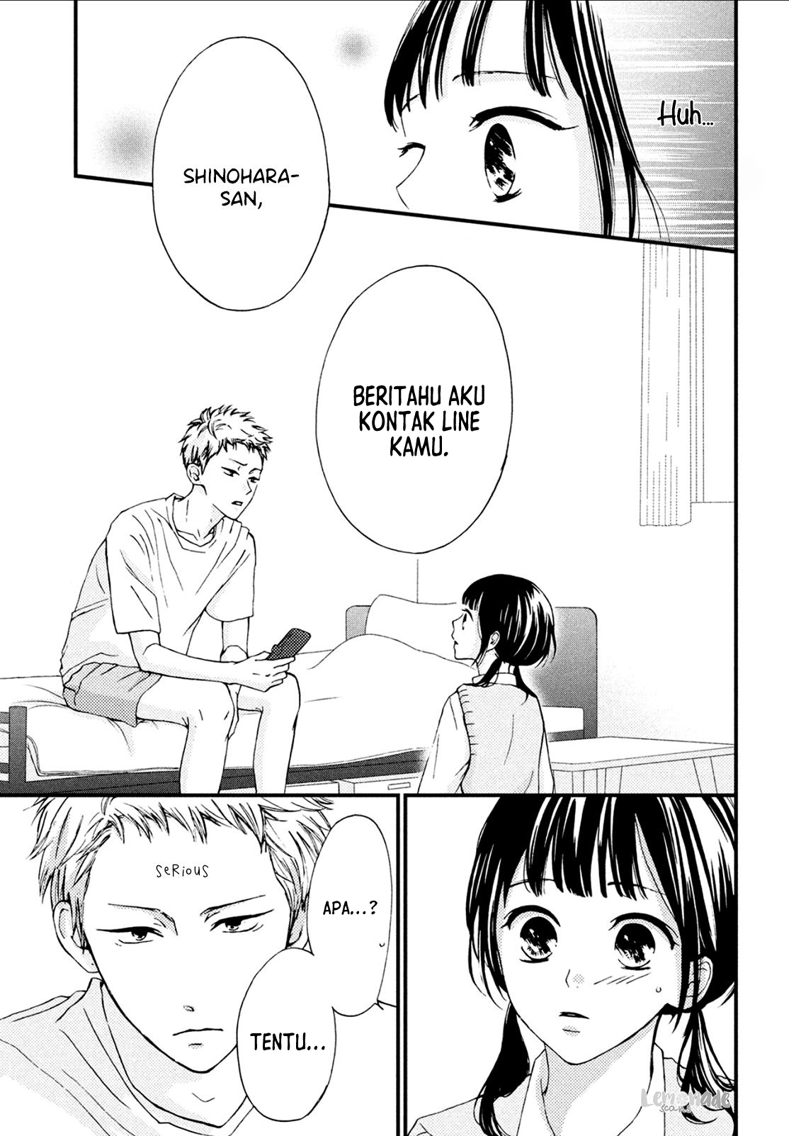 Yamaguchi-kun wa Warukunai Chapter 6 - halaman 25