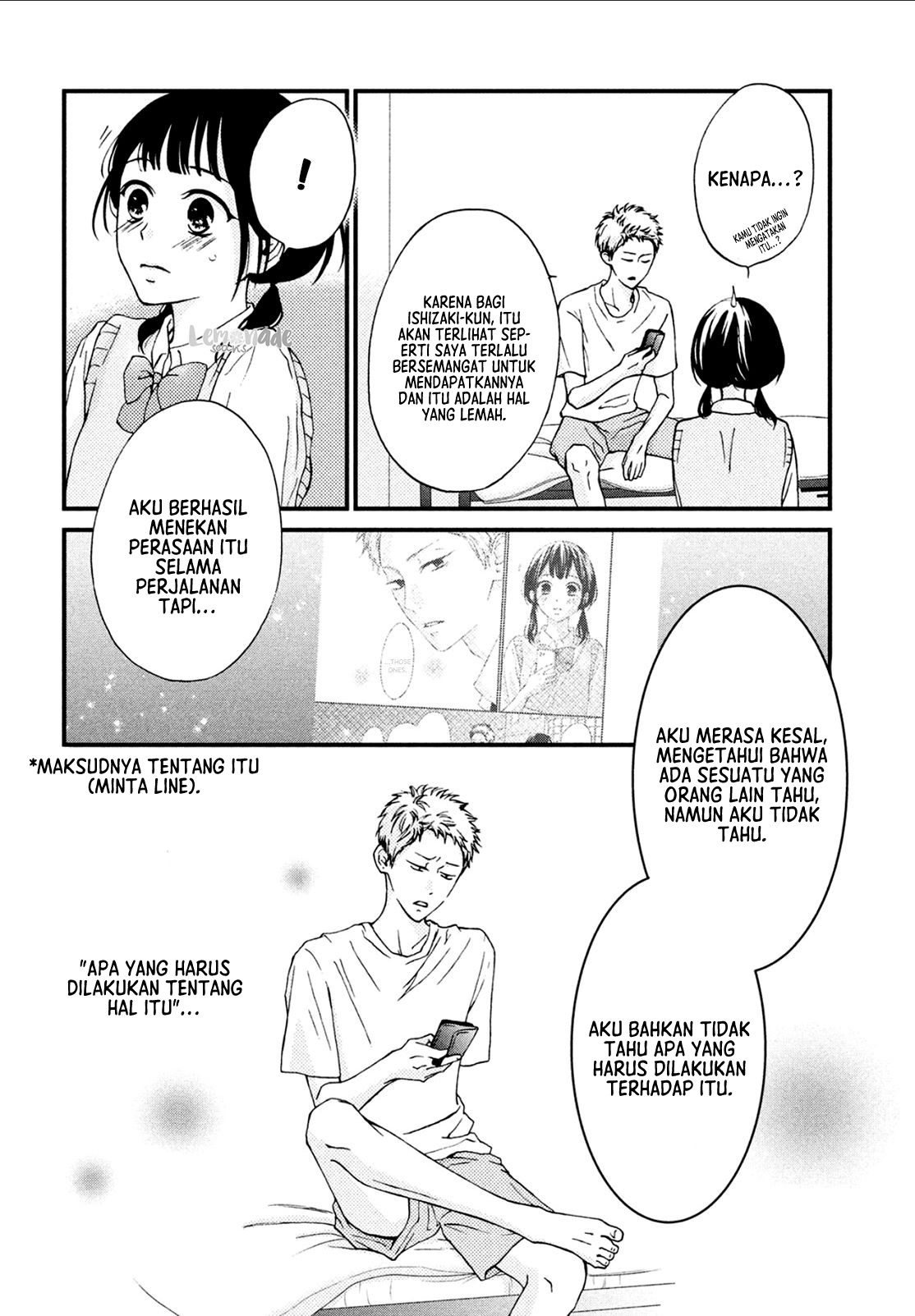 Yamaguchi-kun wa Warukunai Chapter 6 - halaman 26