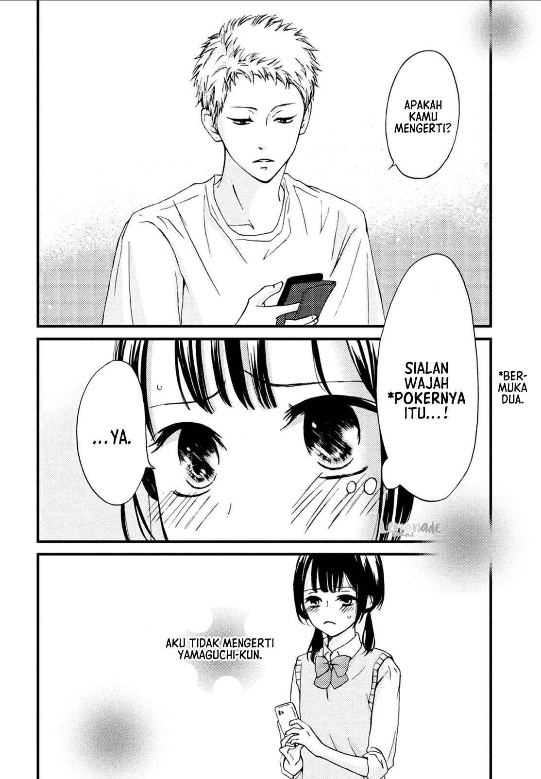 Yamaguchi-kun wa Warukunai Chapter 6 - halaman 28