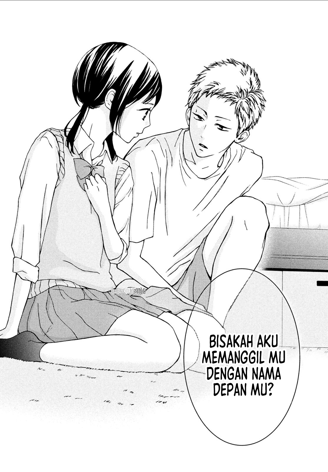 Yamaguchi-kun wa Warukunai Chapter 6 - halaman 34