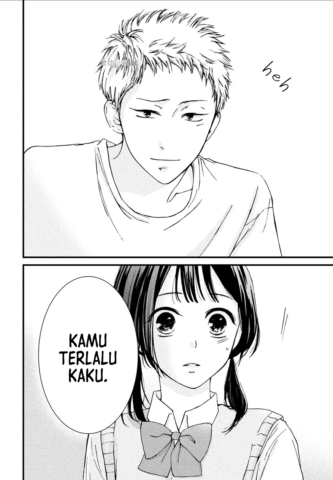 Yamaguchi-kun wa Warukunai Chapter 6 - halaman 36