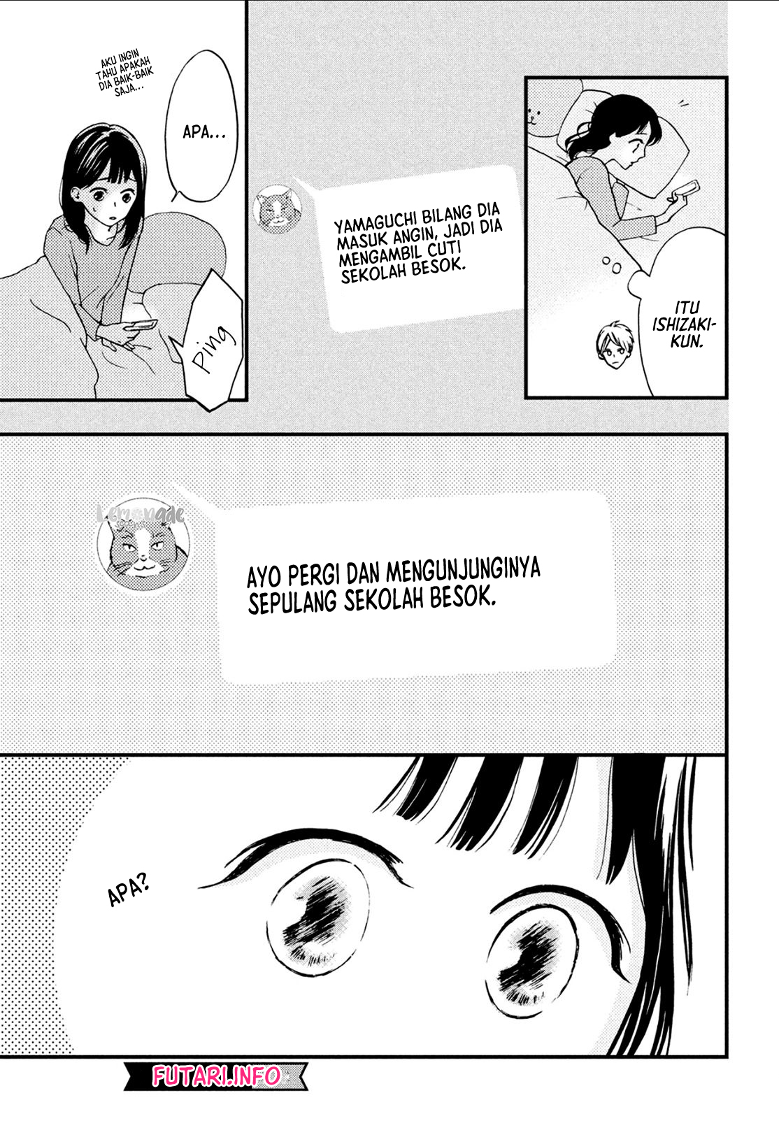 Yamaguchi-kun wa Warukunai Chapter 6 - halaman 5
