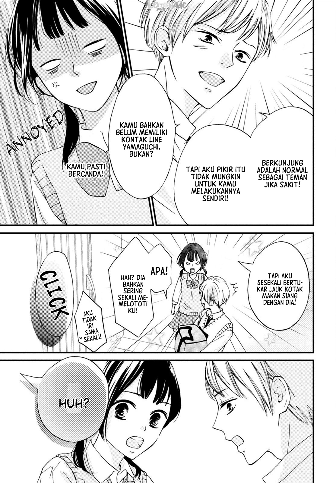 Yamaguchi-kun wa Warukunai Chapter 6 - halaman 7