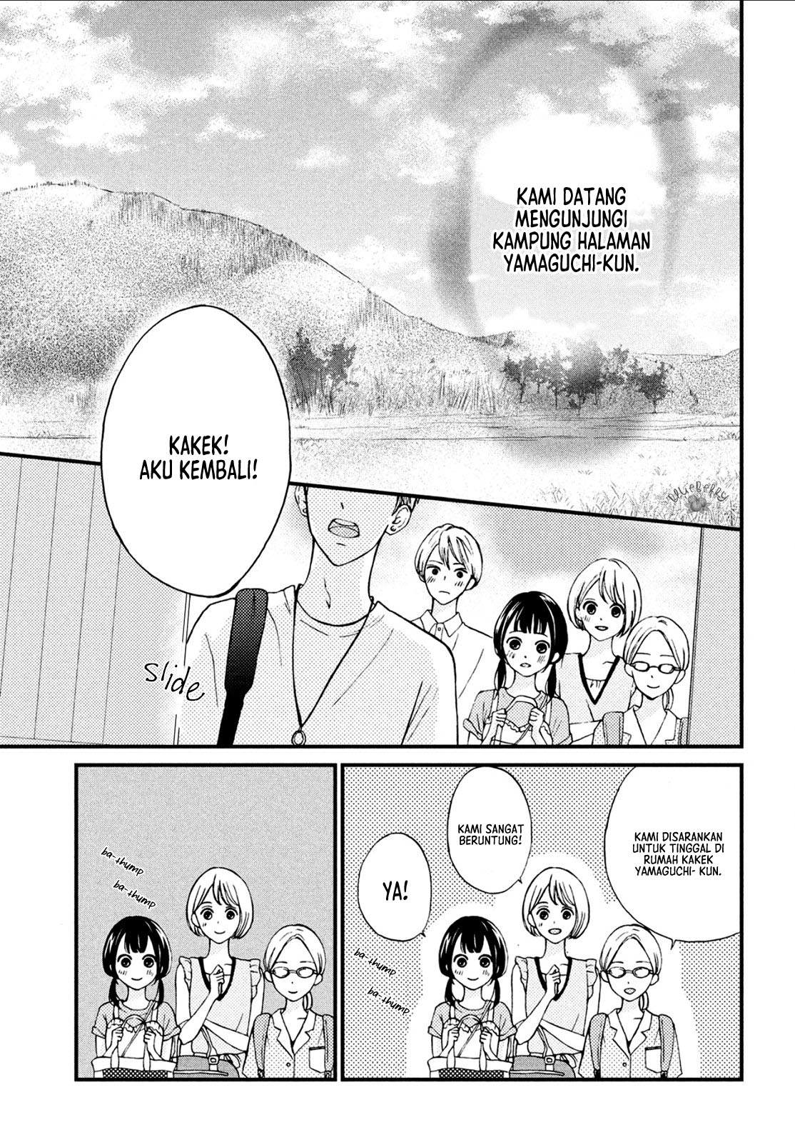 Yamaguchi-kun wa Warukunai Chapter 7 - halaman 9