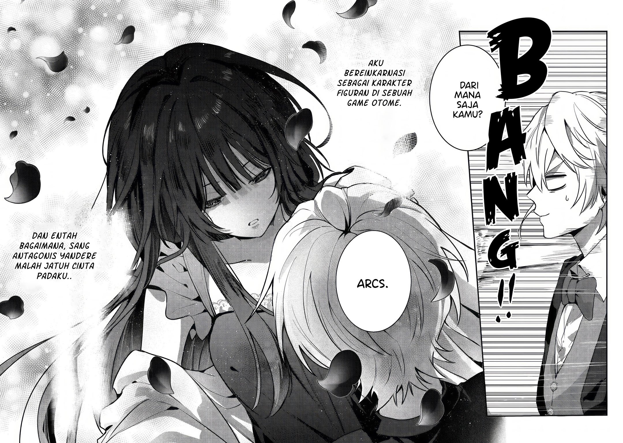 Yami-ochi Rasu Bosu Reijou No Osananajimi Ni Tensei Shita. Ore Ga Shindara Bad End Kakutei Na Node Saikyou Ni Natta Kedo, Mou Yami-ochi “yandere-ka” Shitemasen Ka? Chapter 1 - halaman 3