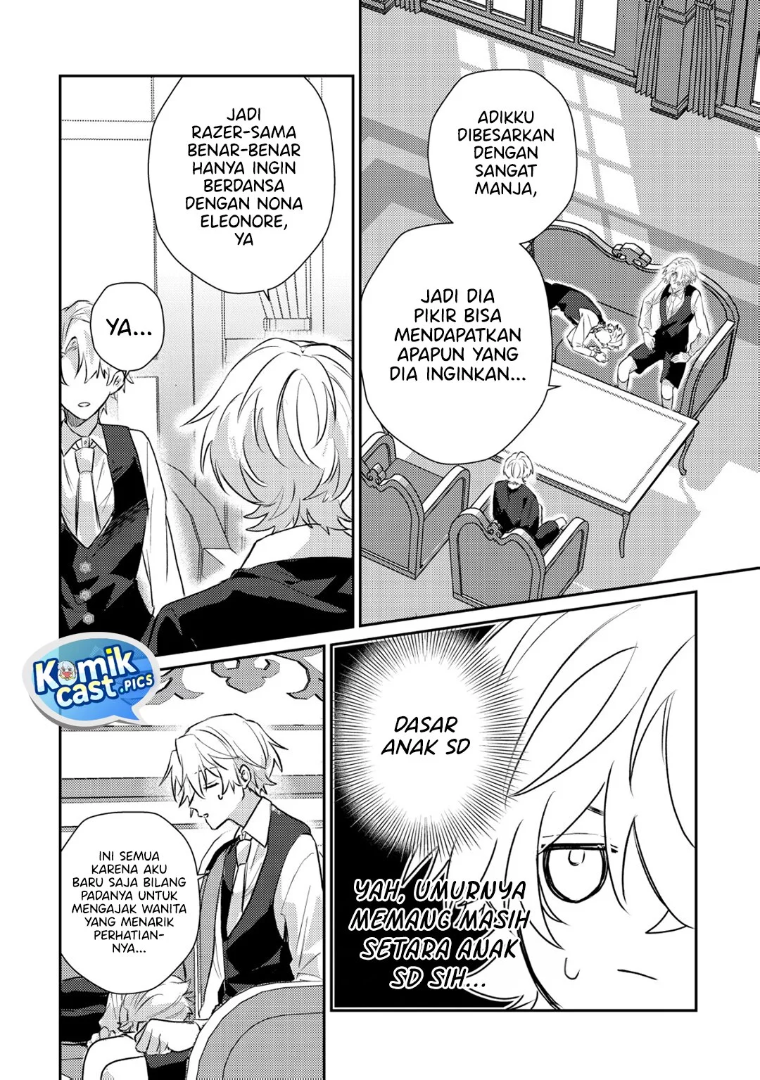 Yami-ochi Rasu Bosu Reijou No Osananajimi Ni Tensei Shita. Ore Ga Shindara Bad End Kakutei Na Node Saikyou Ni Natta Kedo, Mou Yami-ochi “yandere-ka” Shitemasen Ka? Chapter 4 - halaman 19
