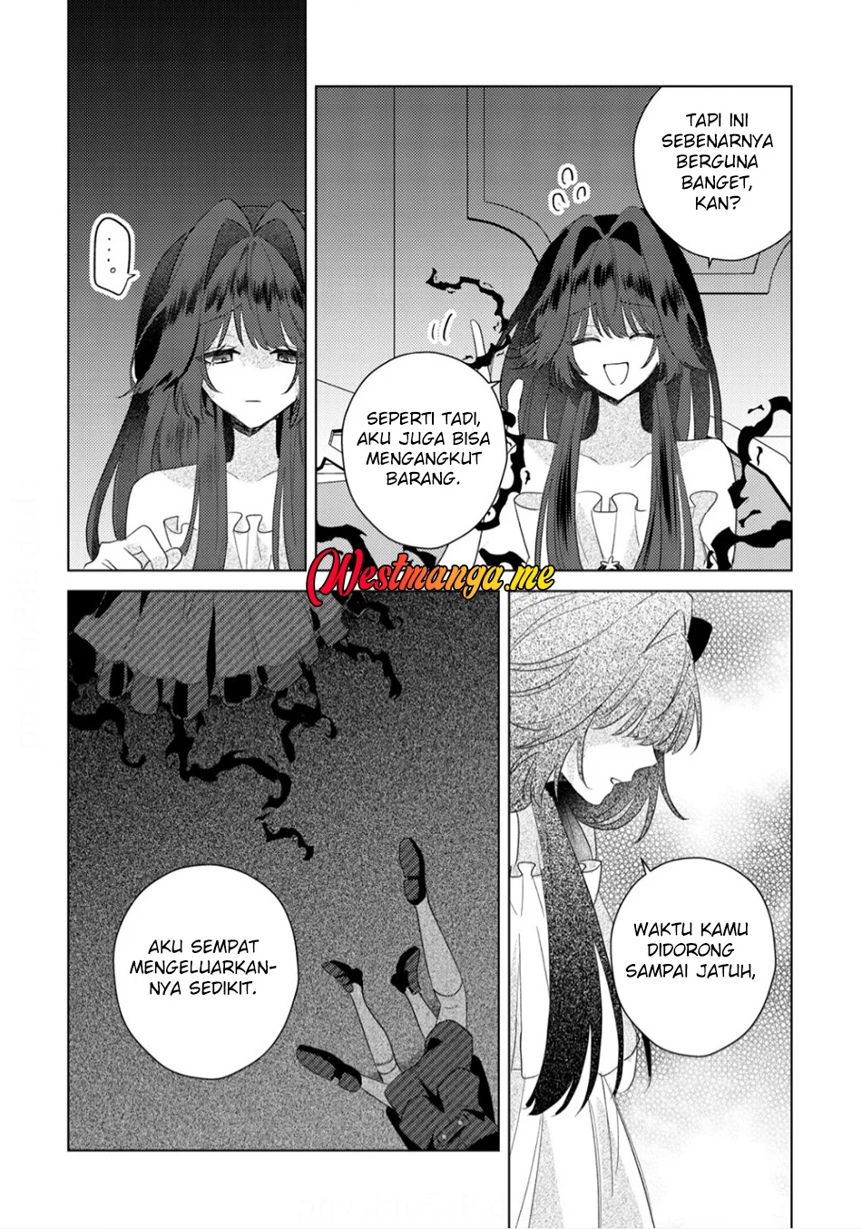 Yami-ochi Rasu Bosu Reijou No Osananajimi Ni Tensei Shita. Ore Ga Shindara Bad End Kakutei Na Node Saikyou Ni Natta Kedo, Mou Yami-ochi “yandere-ka” Shitemasen Ka? Chapter 6 - halaman 12
