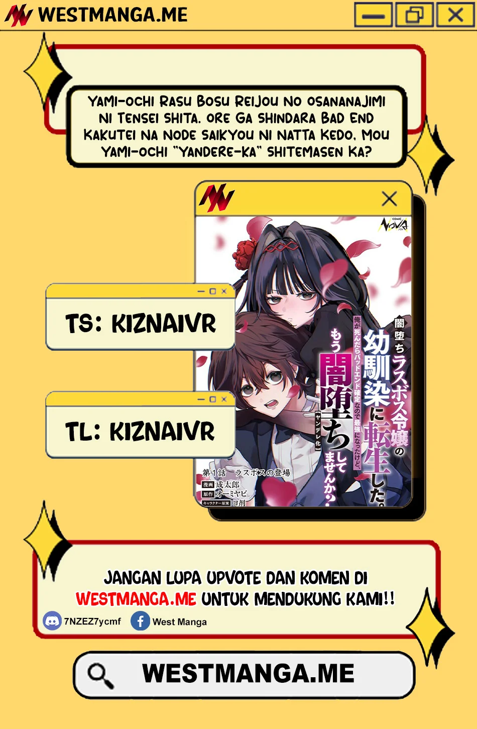 Yami-ochi Rasu Bosu Reijou No Osananajimi Ni Tensei Shita. Ore Ga Shindara Bad End Kakutei Na Node Saikyou Ni Natta Kedo, Mou Yami-ochi “yandere-ka” Shitemasen Ka? Chapter 7 - halaman 1