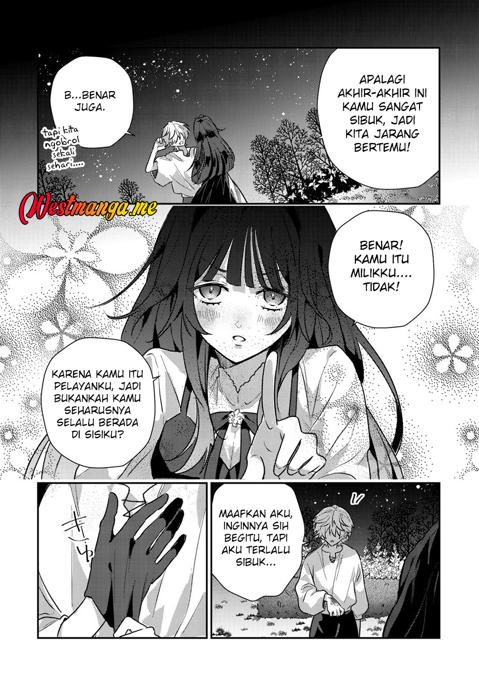 Yamiochi Last Boss Reijou no Osananajimi ni Tensei shita. Ore ga Shindara Bad End Kakutei nanode Saikyou ni Natta kedo, Mou Yamiochi "Yandere-ka" shitemasen ka? Chapter 3 - halaman 12