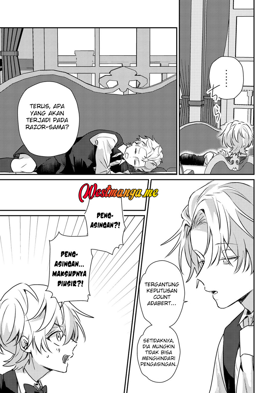 Yamiochi Last Boss Reijou no Osananajimi ni Tensei shita. Ore ga Shindara Bad End Kakutei nanode Saikyou ni Natta kedo, Mou Yamiochi "Yandere-ka" shitemasen ka? Chapter 4 - halaman 21