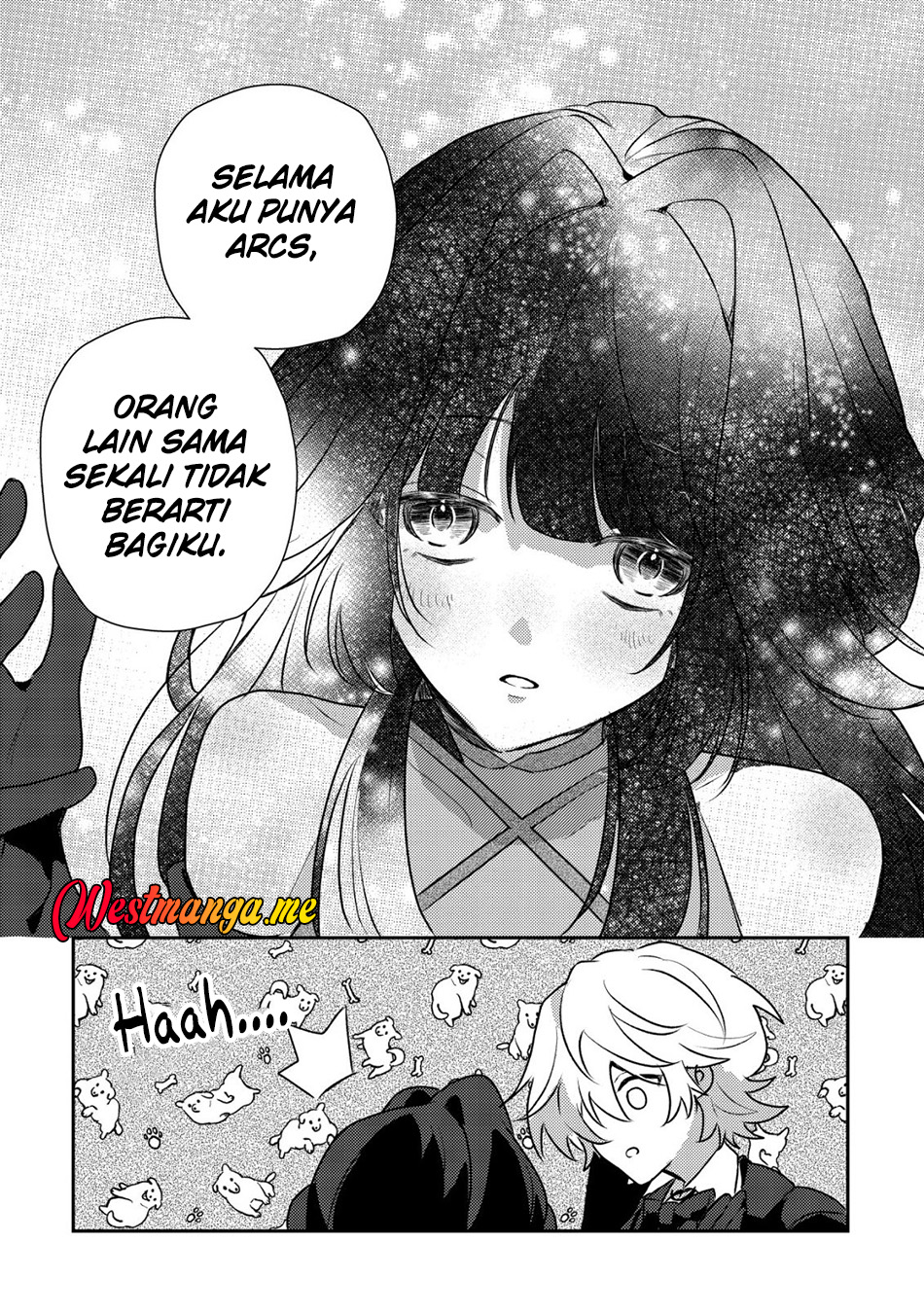 Yamiochi Last Boss Reijou no Osananajimi ni Tensei shita. Ore ga Shindara Bad End Kakutei nanode Saikyou ni Natta kedo, Mou Yamiochi "Yandere-ka" shitemasen ka? Chapter 4 - halaman 28