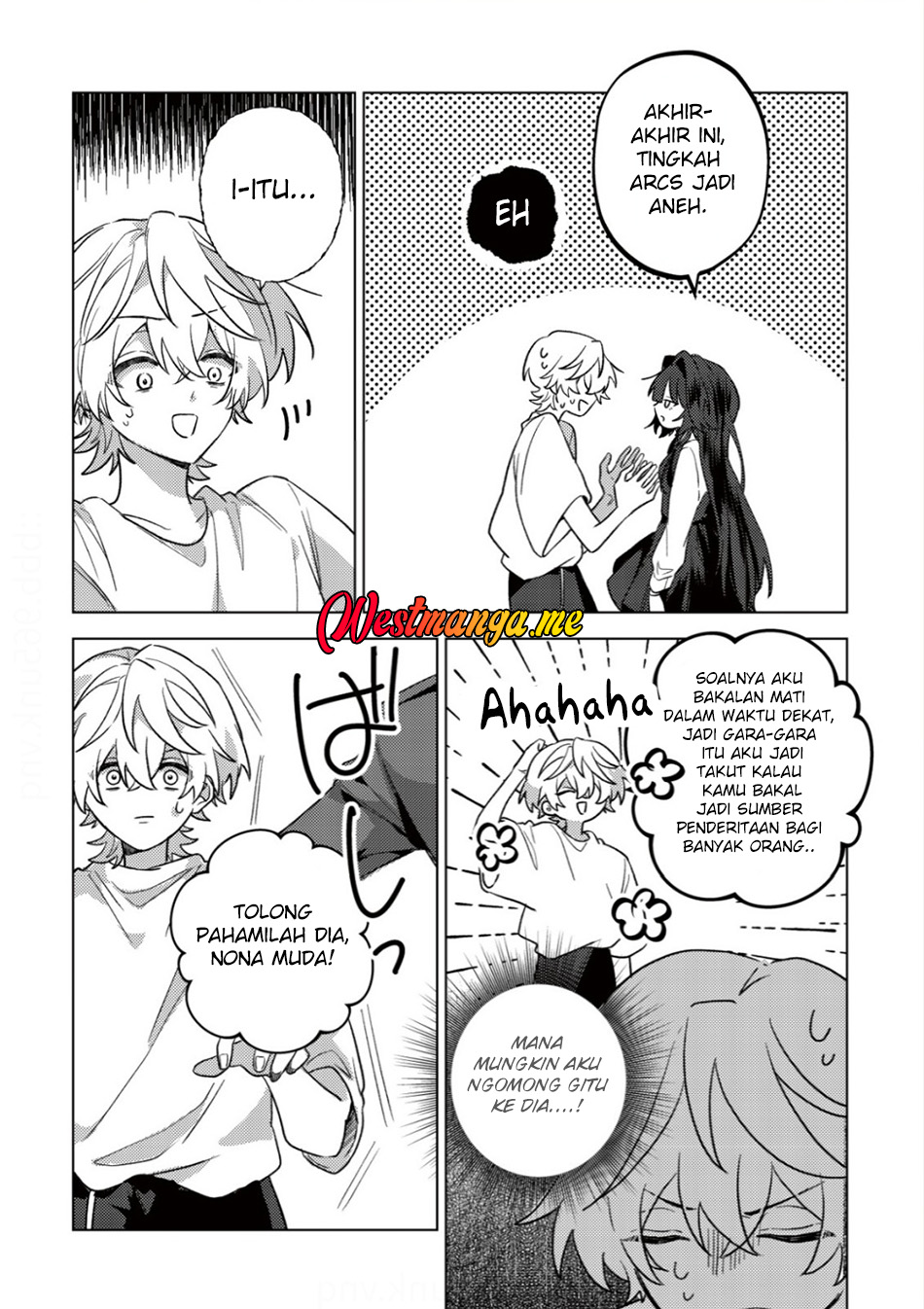 Yamiochi Last Boss Reijou no Osananajimi ni Tensei shita. Ore ga Shindara Bad End Kakutei nanode Saikyou ni Natta kedo, Mou Yamiochi "Yandere-ka" shitemasen ka? Chapter 7 - halaman 12