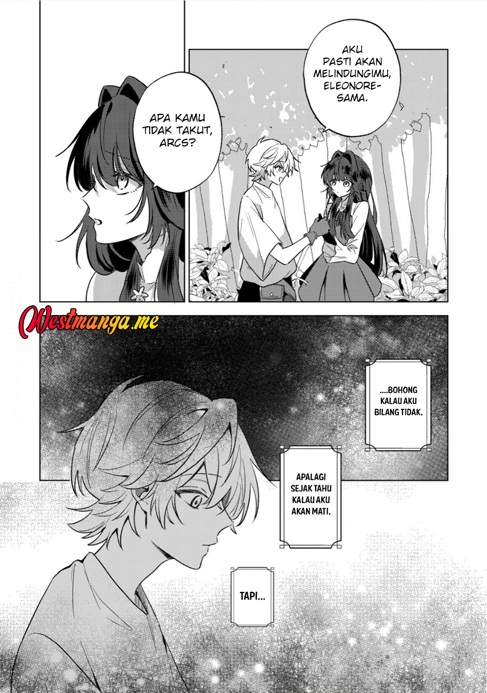 Yamiochi Last Boss Reijou no Osananajimi ni Tensei shita. Ore ga Shindara Bad End Kakutei nanode Saikyou ni Natta kedo, Mou Yamiochi "Yandere-ka" shitemasen ka? Chapter 7 - halaman 23
