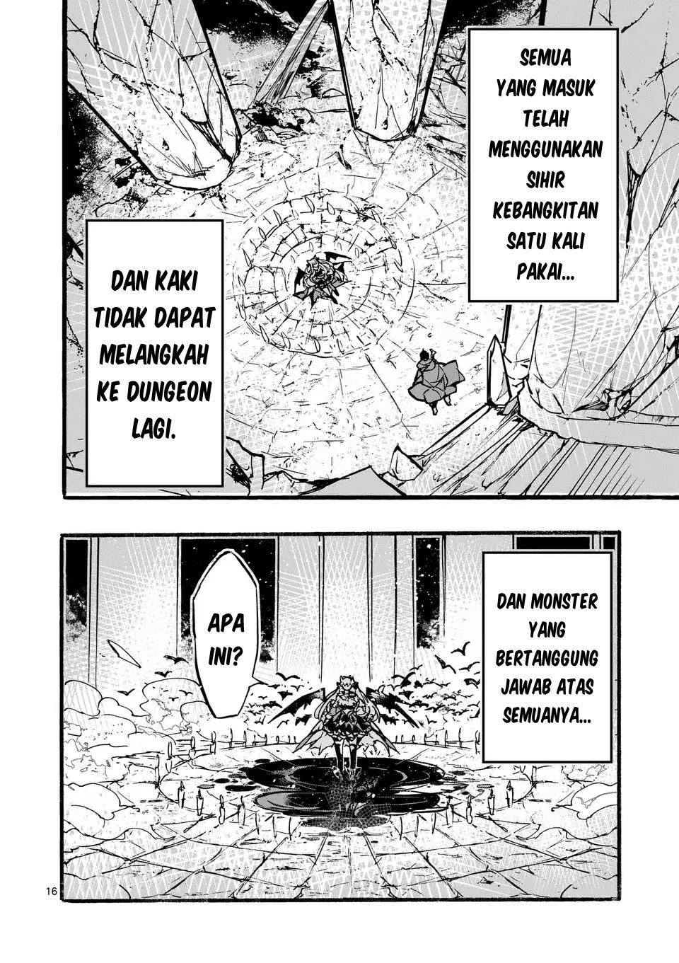 Yamiochi Yuusha no Haishin Haishin~Tsuihousare, Kakushi Boss Beya ni Hourikomareta Kekka, Boss to Tansakushagari Haishin wo Hajimeru~@comic Chapter 1 - halaman 16