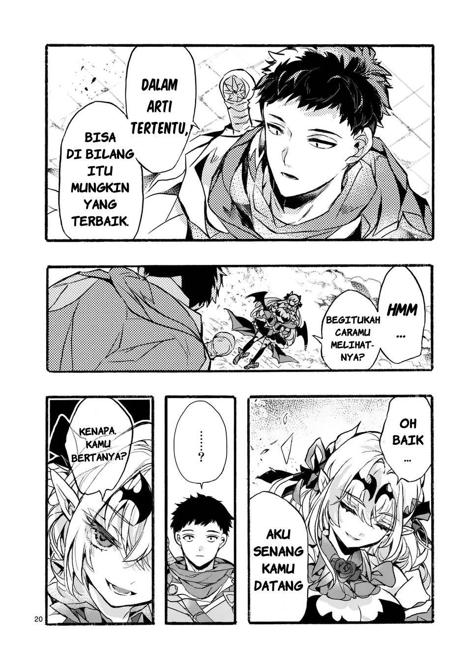 Yamiochi Yuusha no Haishin Haishin~Tsuihousare, Kakushi Boss Beya ni Hourikomareta Kekka, Boss to Tansakushagari Haishin wo Hajimeru~@comic Chapter 1 - halaman 20