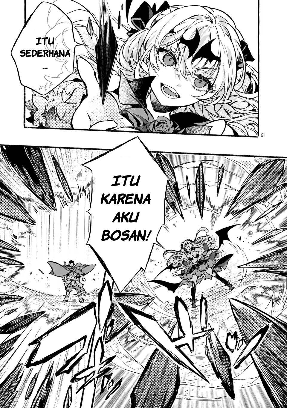 Yamiochi Yuusha no Haishin Haishin~Tsuihousare, Kakushi Boss Beya ni Hourikomareta Kekka, Boss to Tansakushagari Haishin wo Hajimeru~@comic Chapter 1 - halaman 21