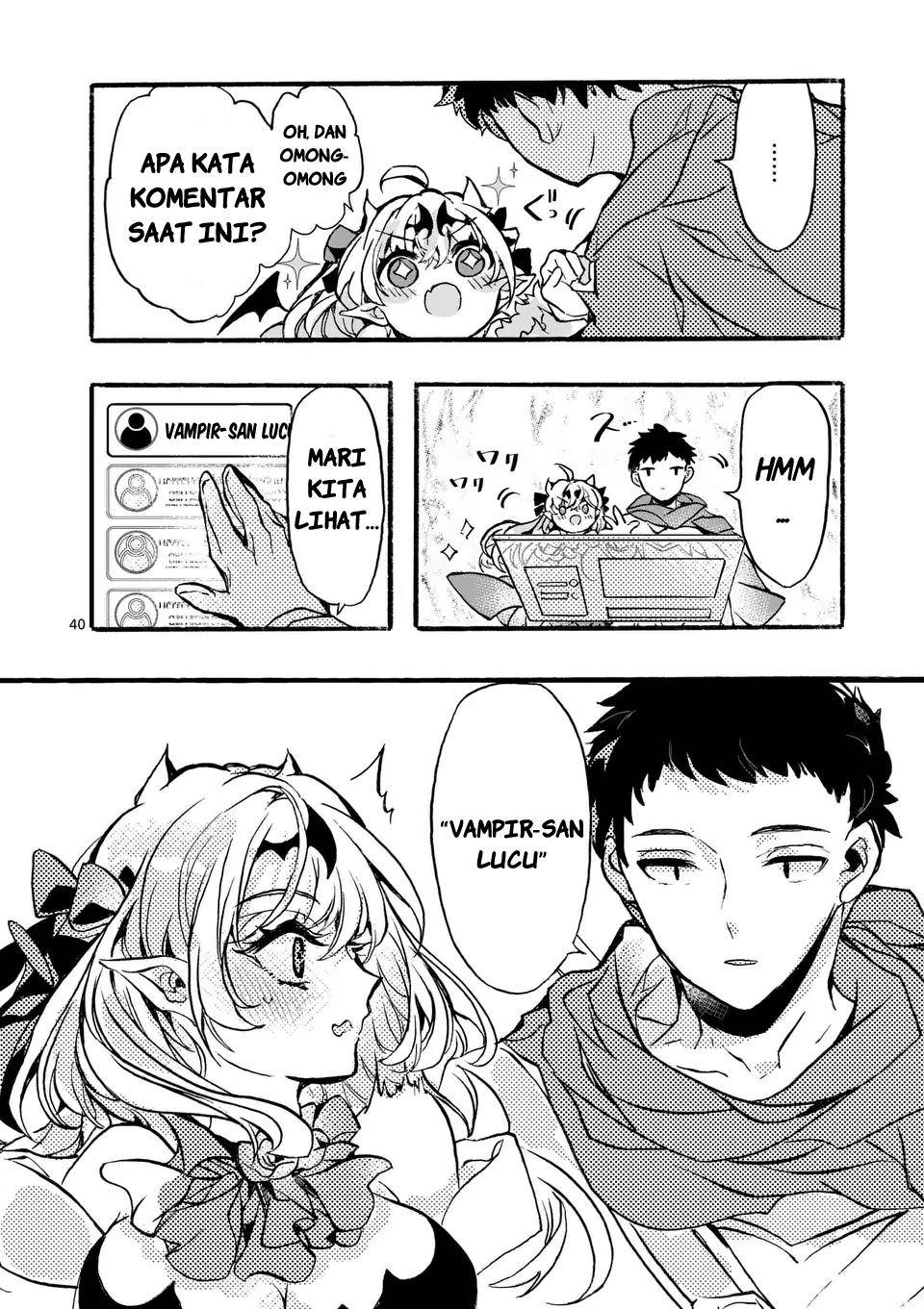 Yamiochi Yuusha no Haishin Haishin~Tsuihousare, Kakushi Boss Beya ni Hourikomareta Kekka, Boss to Tansakushagari Haishin wo Hajimeru~@comic Chapter 1 - halaman 40