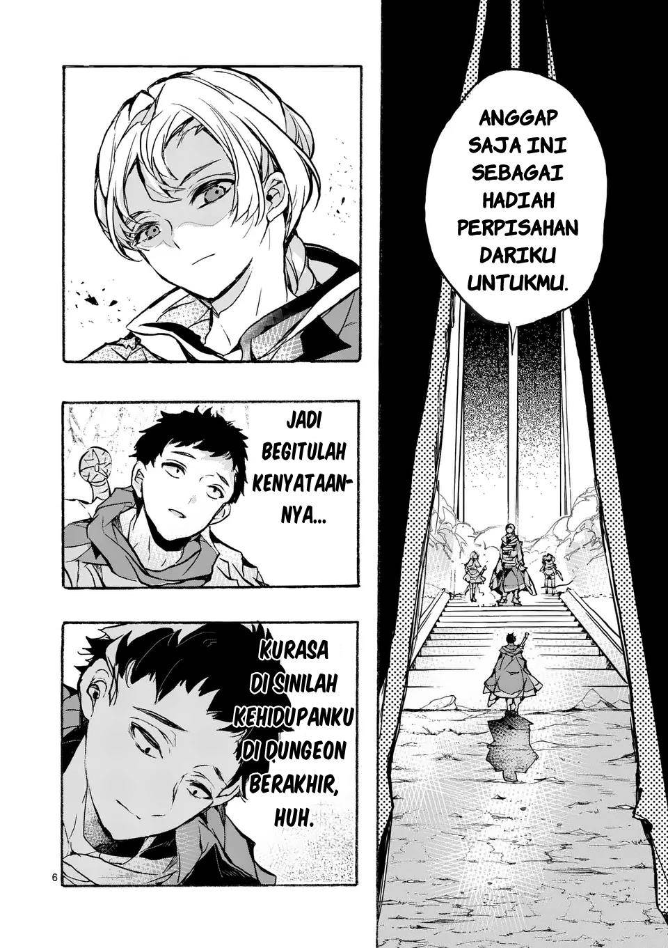Yamiochi Yuusha no Haishin Haishin~Tsuihousare, Kakushi Boss Beya ni Hourikomareta Kekka, Boss to Tansakushagari Haishin wo Hajimeru~@comic Chapter 1 - halaman 6