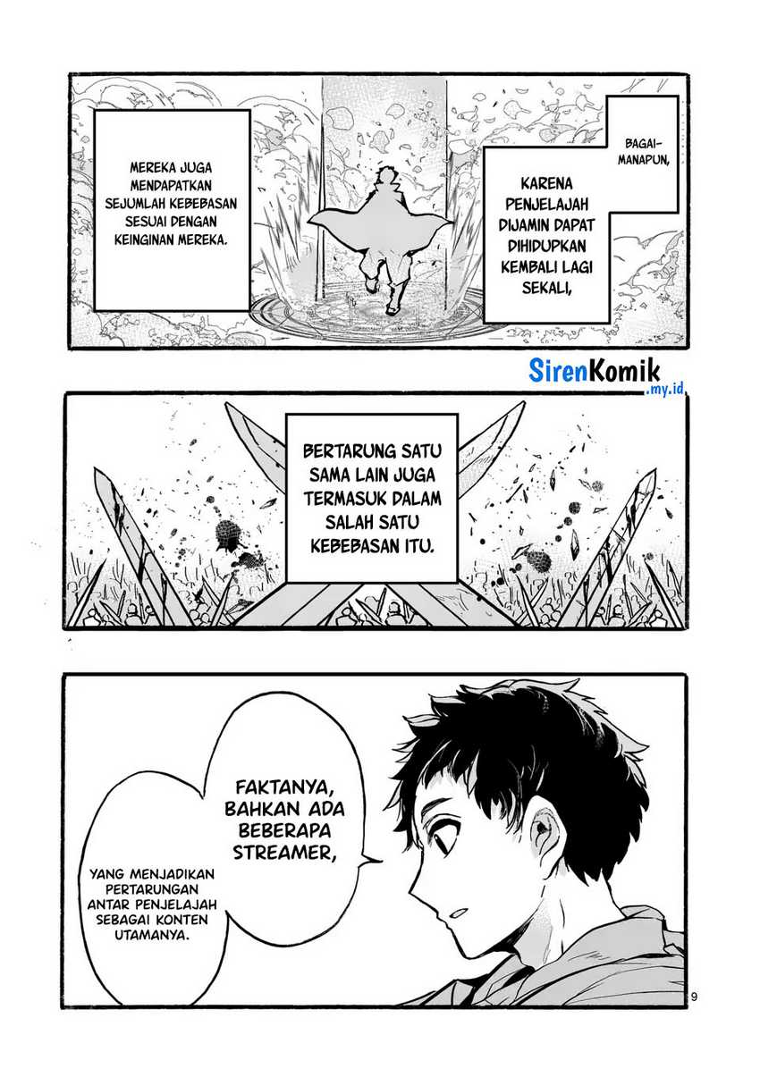 Yamiochi Yuusha no Haishin Haishin~Tsuihousare, Kakushi Boss Beya ni Hourikomareta Kekka, Boss to Tansakushagari Haishin wo Hajimeru~@comic Chapter 2 - halaman 10