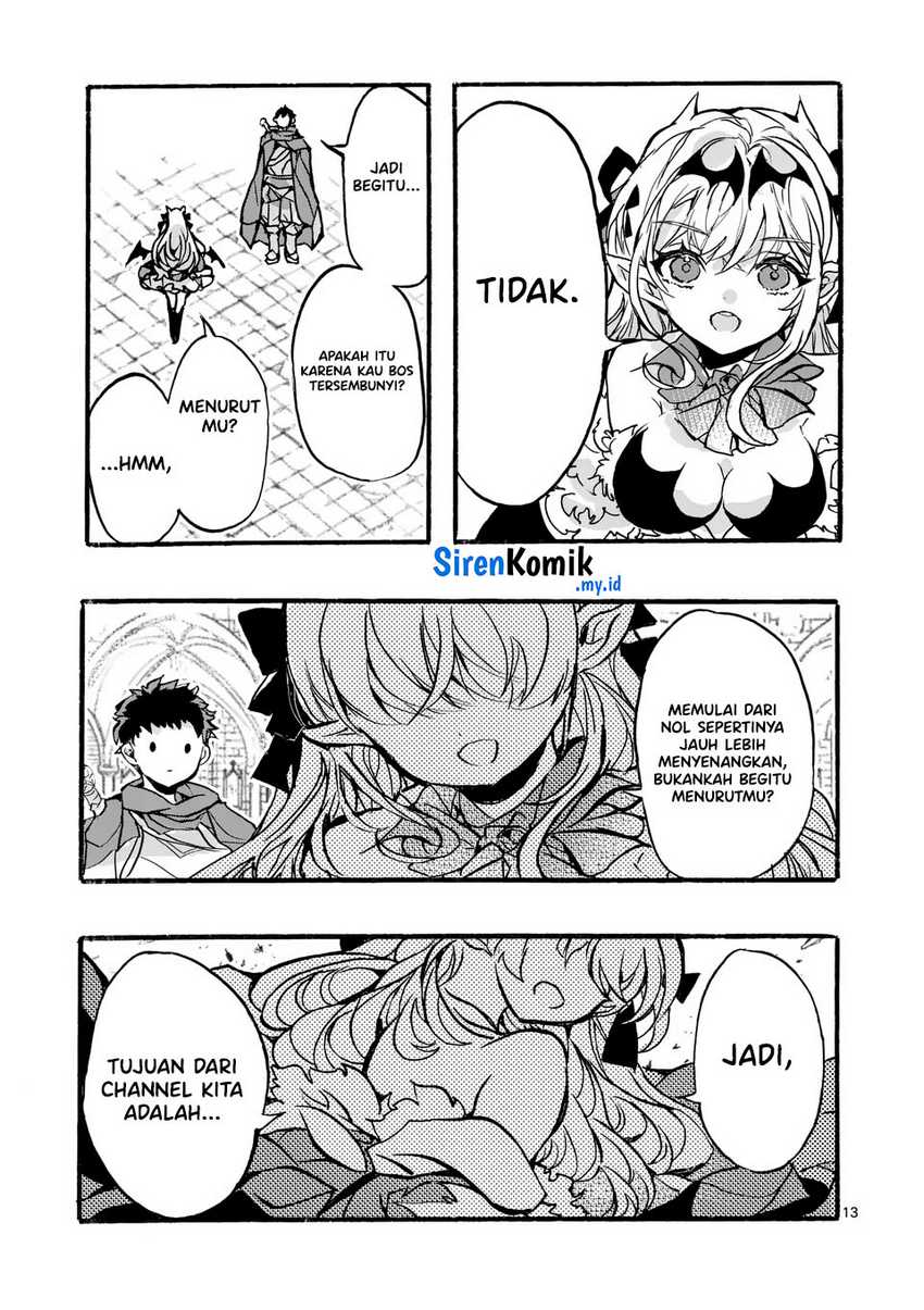 Yamiochi Yuusha no Haishin Haishin~Tsuihousare, Kakushi Boss Beya ni Hourikomareta Kekka, Boss to Tansakushagari Haishin wo Hajimeru~@comic Chapter 2 - halaman 14