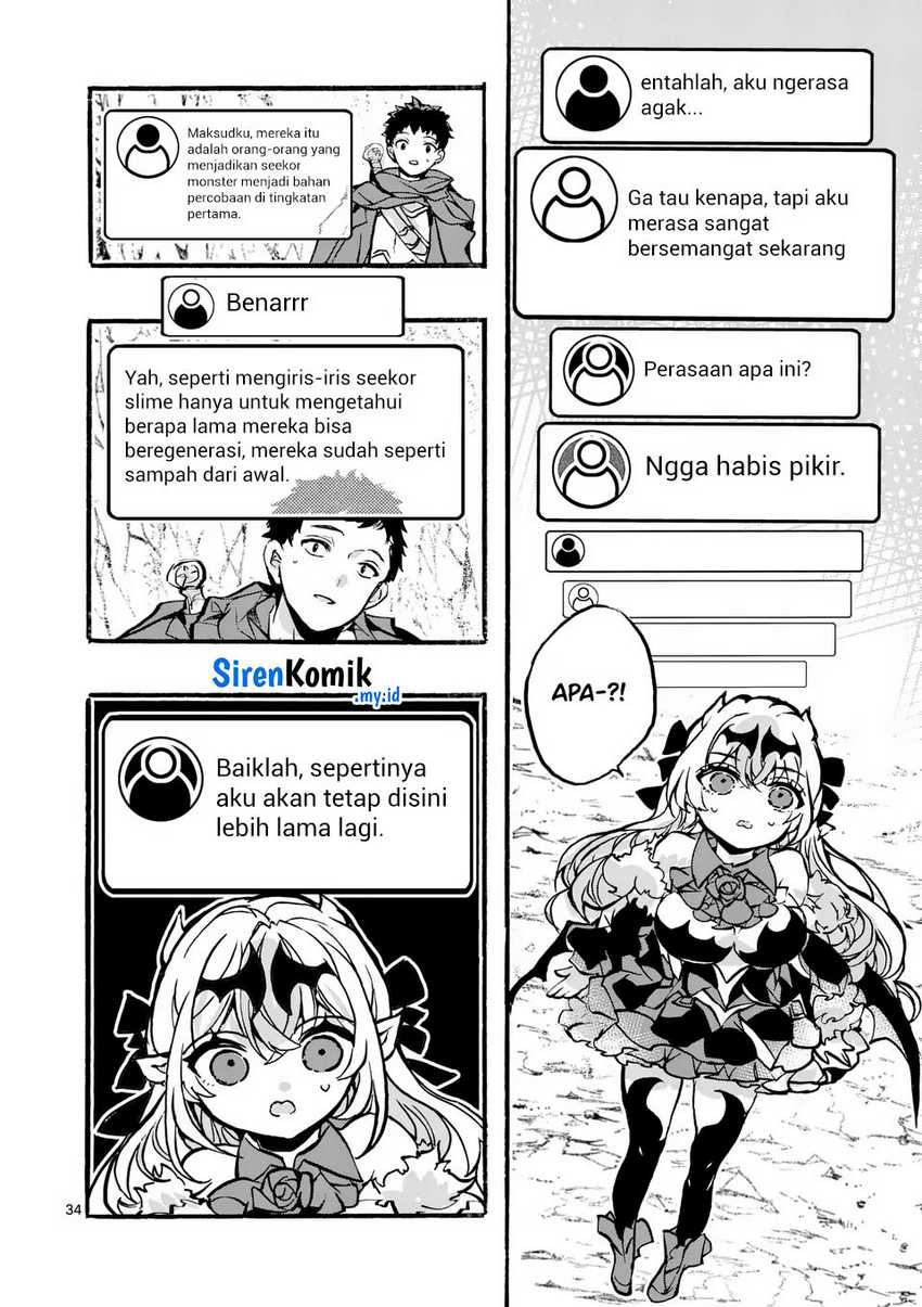 Yamiochi Yuusha no Haishin Haishin~Tsuihousare, Kakushi Boss Beya ni Hourikomareta Kekka, Boss to Tansakushagari Haishin wo Hajimeru~@comic Chapter 2 - halaman 35