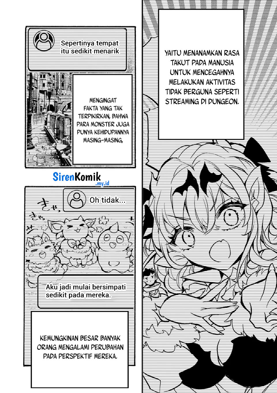Yamiochi Yuusha no Haishin Haishin~Tsuihousare, Kakushi Boss Beya ni Hourikomareta Kekka, Boss to Tansakushagari Haishin wo Hajimeru~@comic Chapter 3.2 - halaman 11