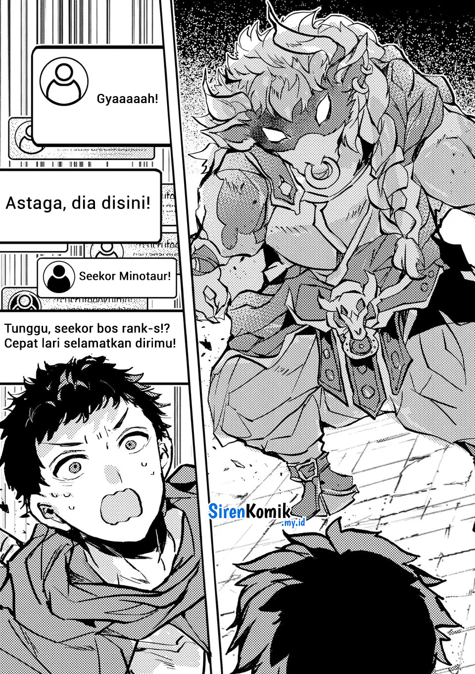 Yamiochi Yuusha no Haishin Haishin~Tsuihousare, Kakushi Boss Beya ni Hourikomareta Kekka, Boss to Tansakushagari Haishin wo Hajimeru~@comic Chapter 3.2 - halaman 13