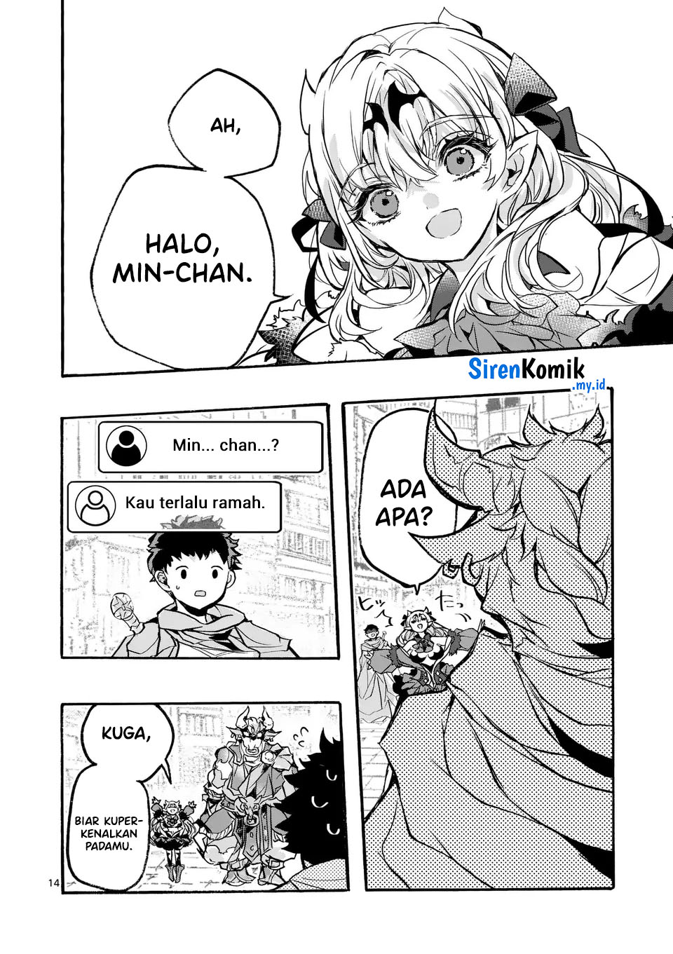 Yamiochi Yuusha no Haishin Haishin~Tsuihousare, Kakushi Boss Beya ni Hourikomareta Kekka, Boss to Tansakushagari Haishin wo Hajimeru~@comic Chapter 3.2 - halaman 14