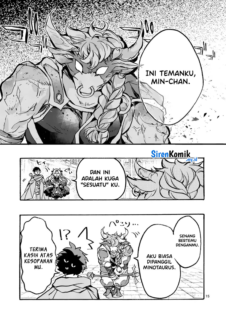 Yamiochi Yuusha no Haishin Haishin~Tsuihousare, Kakushi Boss Beya ni Hourikomareta Kekka, Boss to Tansakushagari Haishin wo Hajimeru~@comic Chapter 3.2 - halaman 15