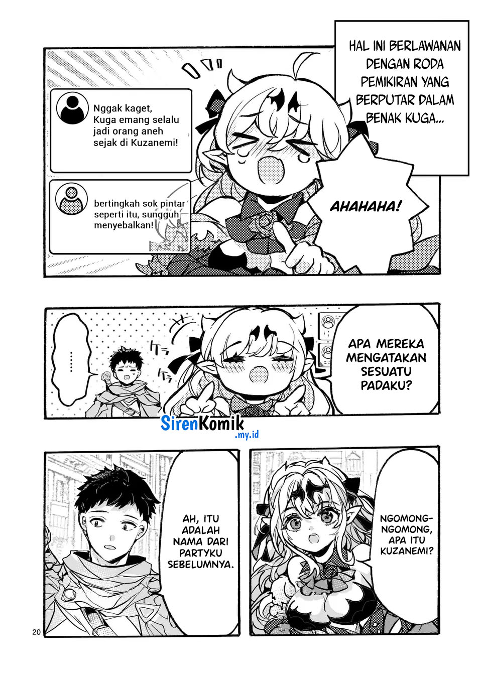 Yamiochi Yuusha no Haishin Haishin~Tsuihousare, Kakushi Boss Beya ni Hourikomareta Kekka, Boss to Tansakushagari Haishin wo Hajimeru~@comic Chapter 3.2 - halaman 20
