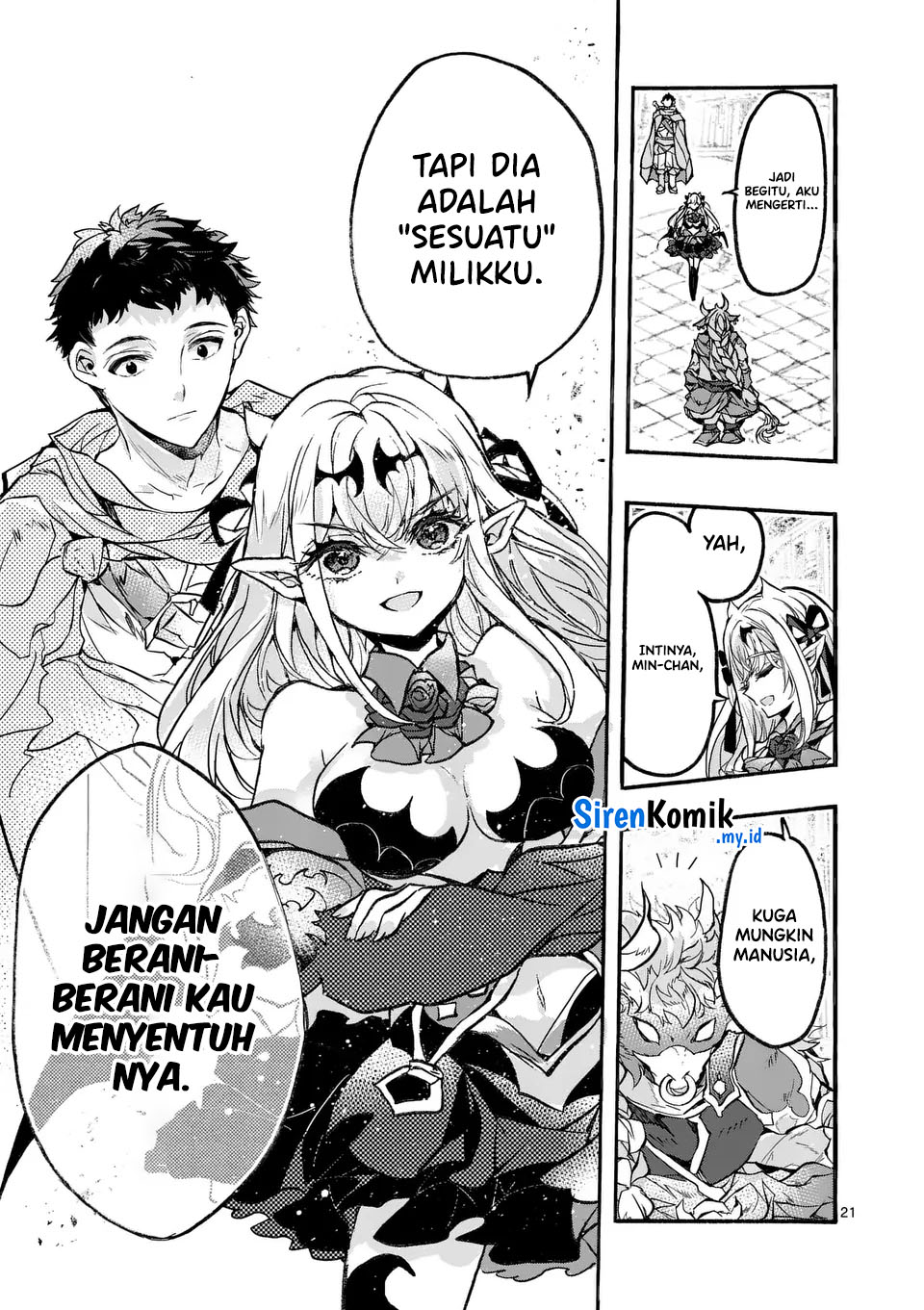 Yamiochi Yuusha no Haishin Haishin~Tsuihousare, Kakushi Boss Beya ni Hourikomareta Kekka, Boss to Tansakushagari Haishin wo Hajimeru~@comic Chapter 3.2 - halaman 21