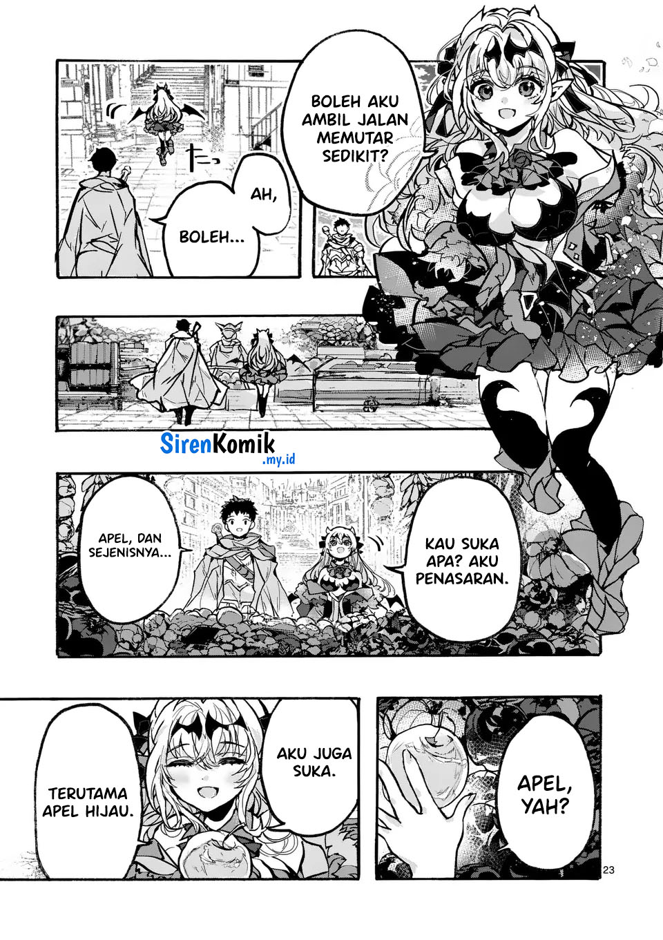 Yamiochi Yuusha no Haishin Haishin~Tsuihousare, Kakushi Boss Beya ni Hourikomareta Kekka, Boss to Tansakushagari Haishin wo Hajimeru~@comic Chapter 3.2 - halaman 23