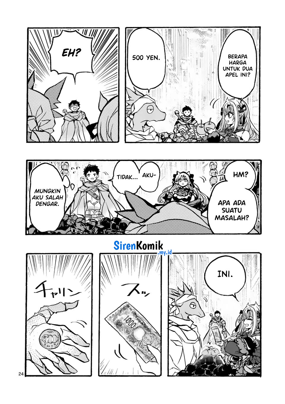 Yamiochi Yuusha no Haishin Haishin~Tsuihousare, Kakushi Boss Beya ni Hourikomareta Kekka, Boss to Tansakushagari Haishin wo Hajimeru~@comic Chapter 3.2 - halaman 24