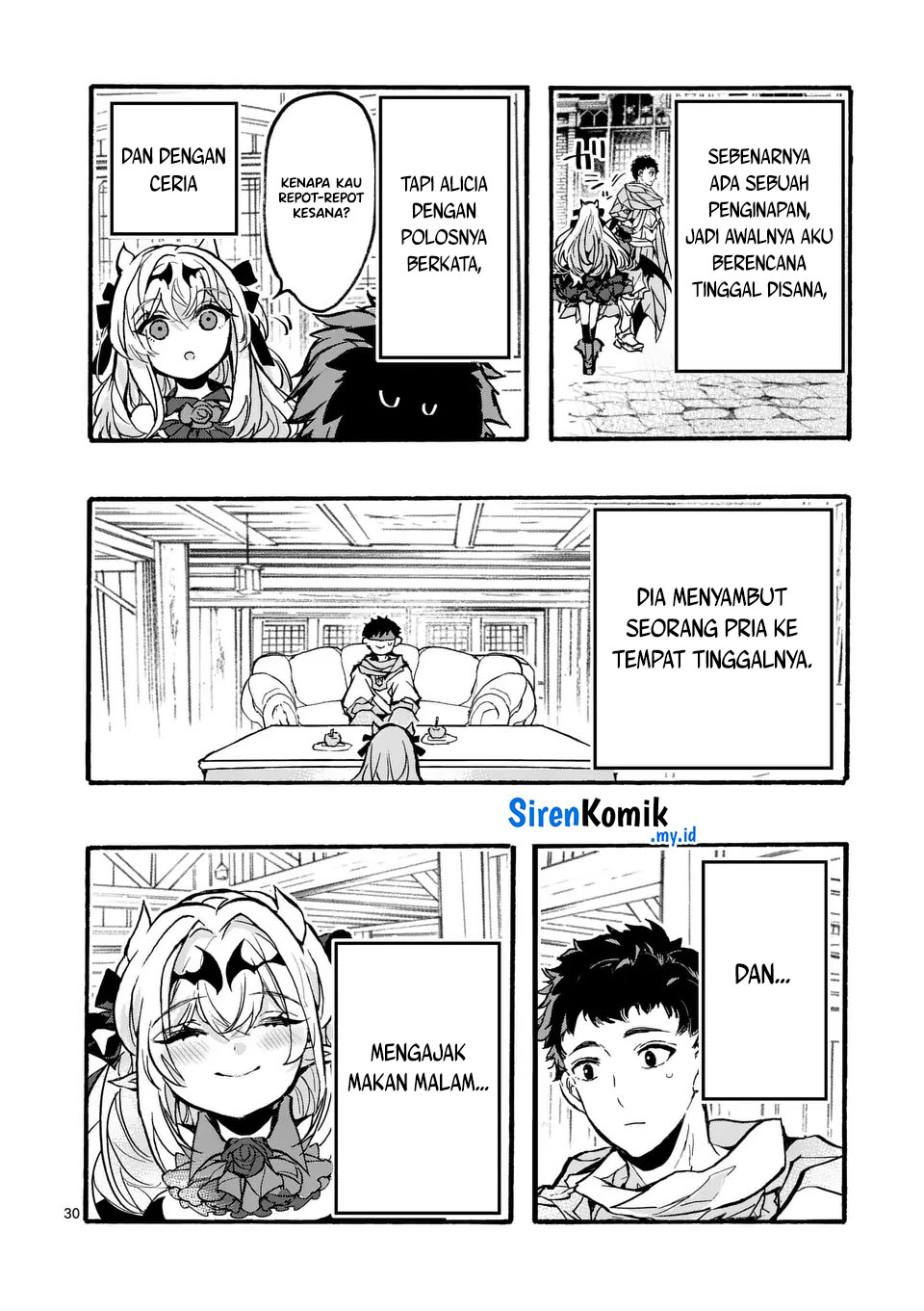 Yamiochi Yuusha no Haishin Haishin~Tsuihousare, Kakushi Boss Beya ni Hourikomareta Kekka, Boss to Tansakushagari Haishin wo Hajimeru~@comic Chapter 3.2 - halaman 30