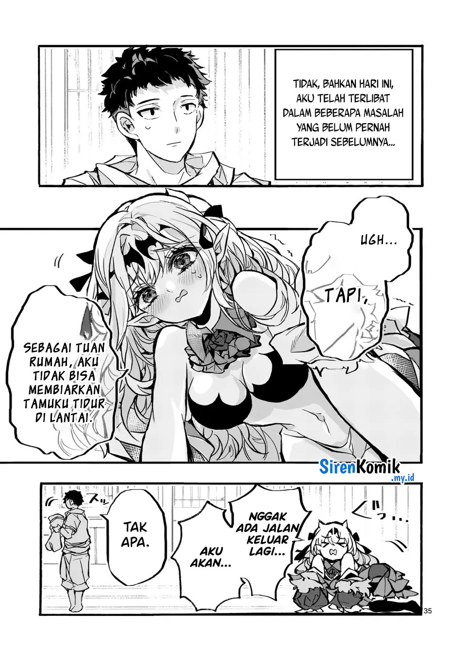 Yamiochi Yuusha no Haishin Haishin~Tsuihousare, Kakushi Boss Beya ni Hourikomareta Kekka, Boss to Tansakushagari Haishin wo Hajimeru~@comic Chapter 3.2 - halaman 35