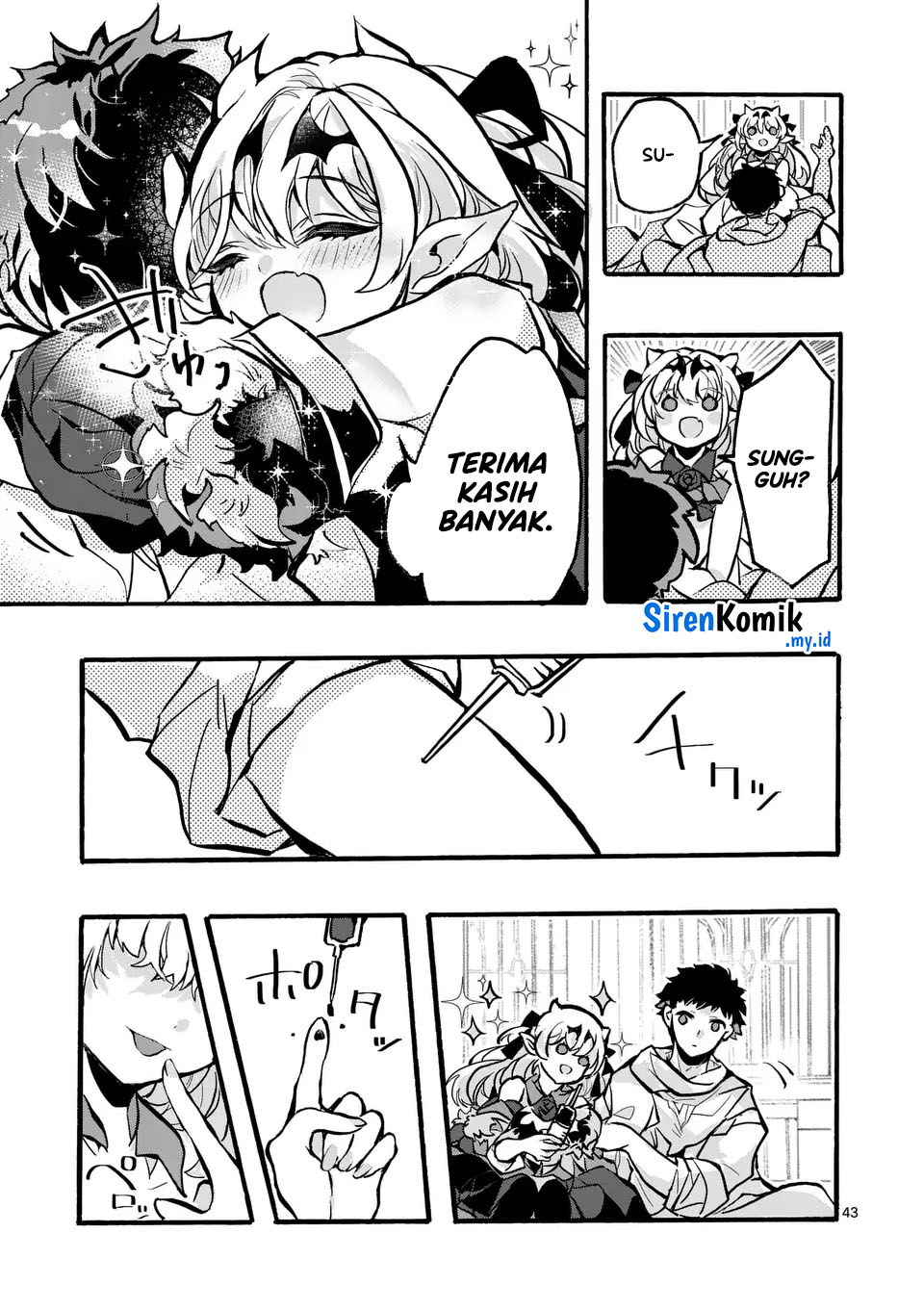 Yamiochi Yuusha no Haishin Haishin~Tsuihousare, Kakushi Boss Beya ni Hourikomareta Kekka, Boss to Tansakushagari Haishin wo Hajimeru~@comic Chapter 3.2 - halaman 43