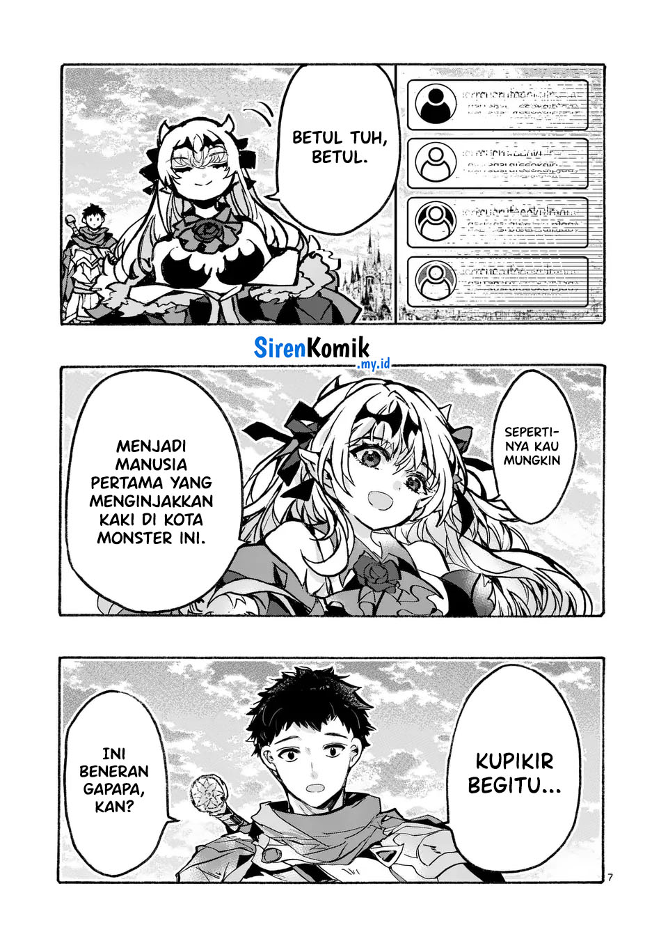 Yamiochi Yuusha no Haishin Haishin~Tsuihousare, Kakushi Boss Beya ni Hourikomareta Kekka, Boss to Tansakushagari Haishin wo Hajimeru~@comic Chapter 3.2 - halaman 7