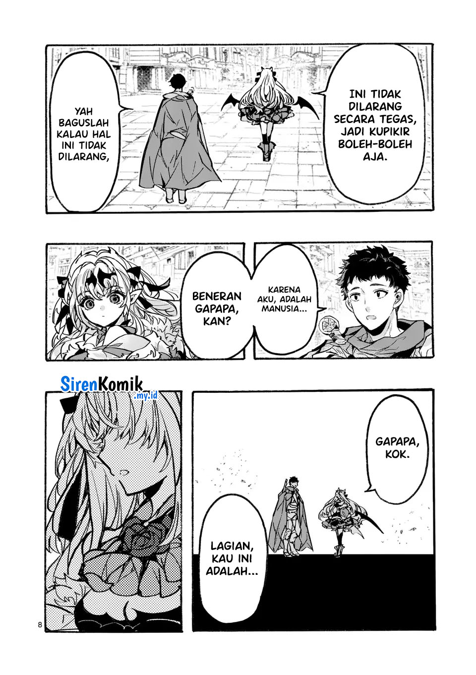Yamiochi Yuusha no Haishin Haishin~Tsuihousare, Kakushi Boss Beya ni Hourikomareta Kekka, Boss to Tansakushagari Haishin wo Hajimeru~@comic Chapter 3.2 - halaman 8