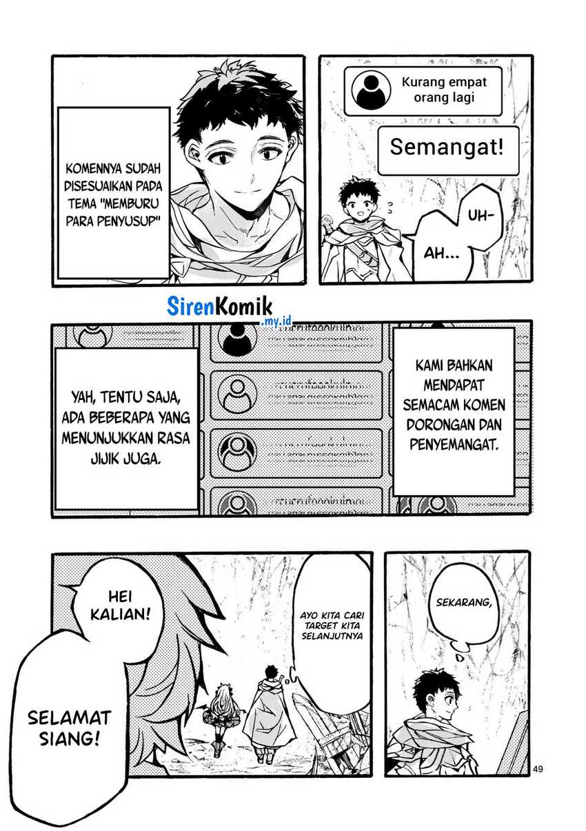 Yamiochi Yuusha no Haishin Haishin~Tsuihousare, Kakushi Boss Beya ni Hourikomareta Kekka, Boss to Tansakushagari Haishin wo Hajimeru~@comic Chapter 3 - halaman 6