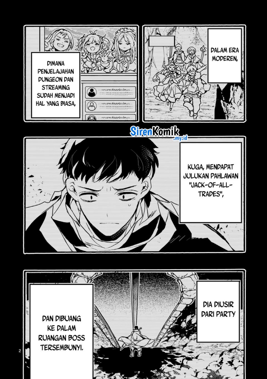 Yamiochi Yuusha no Haishin Haishin~Tsuihousare, Kakushi Boss Beya ni Hourikomareta Kekka, Boss to Tansakushagari Haishin wo Hajimeru~@comic Chapter 4 - halaman 3