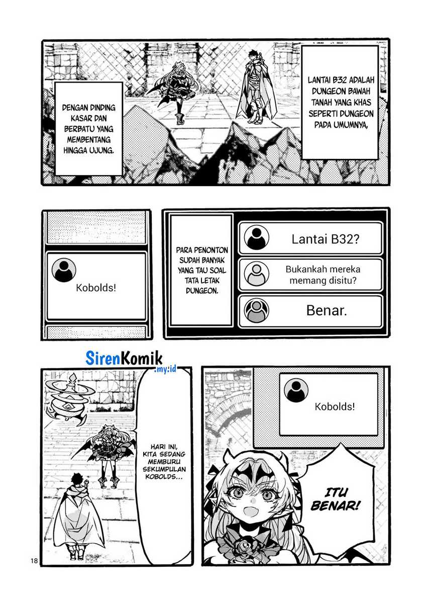 Yamiochi Yuusha no Haishin Haishin~Tsuihousare, Kakushi Boss Beya ni Hourikomareta Kekka, Boss to Tansakushagari Haishin wo Hajimeru~@comic Chapter 5 - halaman 19