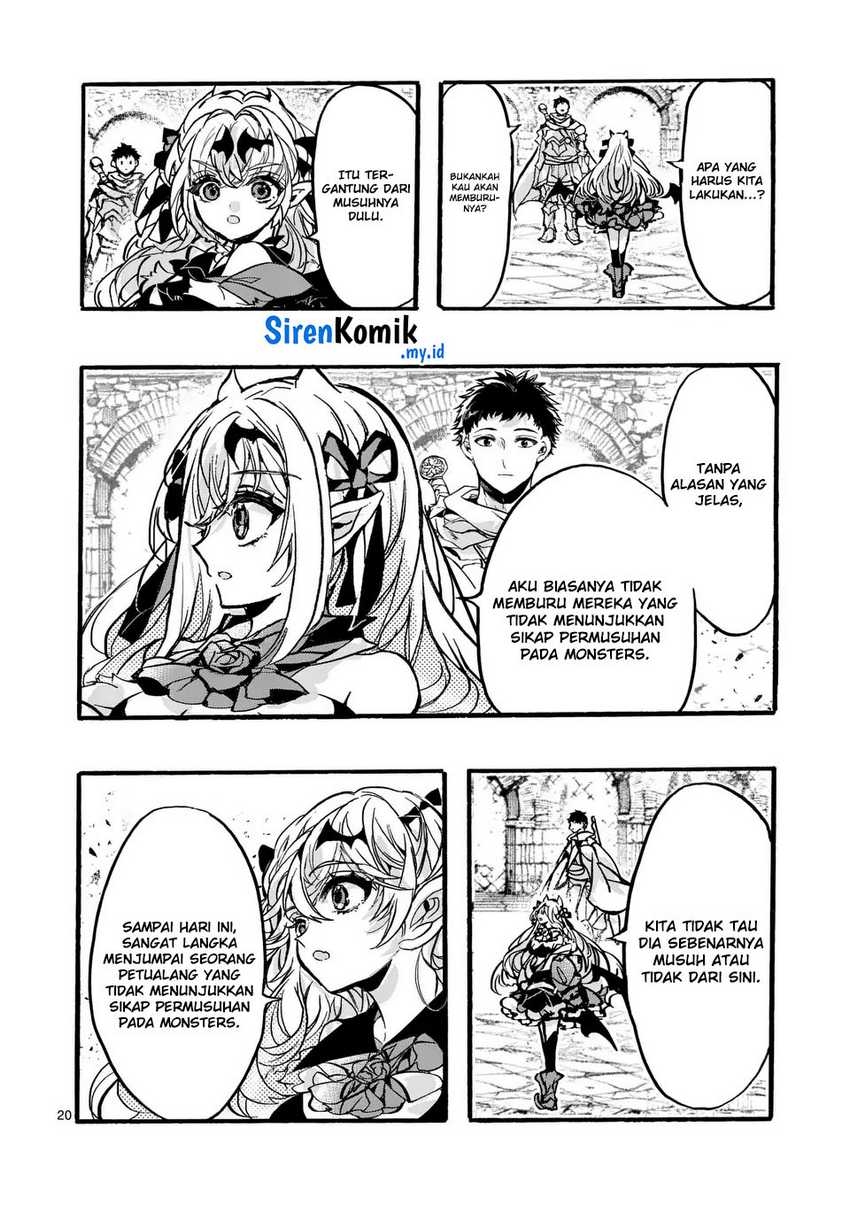 Yamiochi Yuusha no Haishin Haishin~Tsuihousare, Kakushi Boss Beya ni Hourikomareta Kekka, Boss to Tansakushagari Haishin wo Hajimeru~@comic Chapter 5 - halaman 21