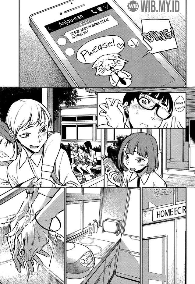 Yancha Gal no Anjou-san Chapter 45 - halaman 4
