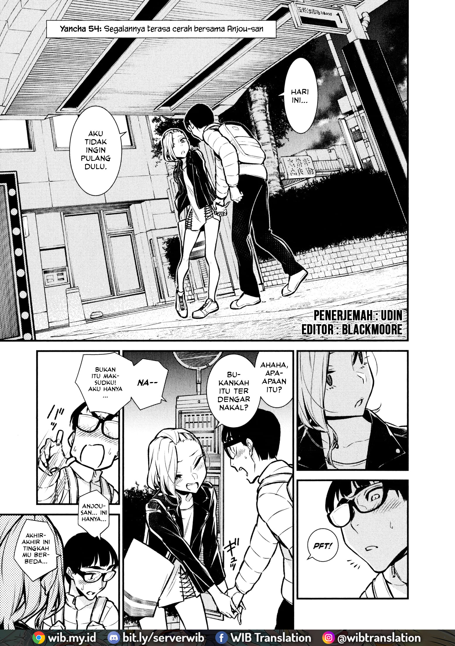 Yancha Gal no Anjou-san Chapter 54 - halaman 2
